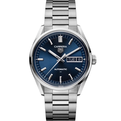Picture of TAG Heuer Day-Date 41MM Blue Dial with S/S Bracelet