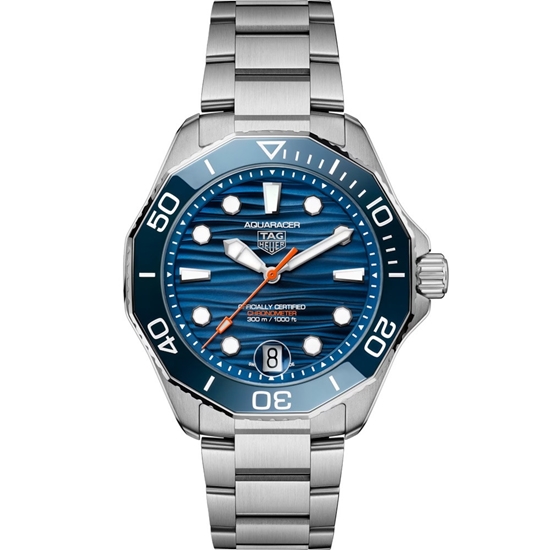Picture of TAG Heuer Aquaracer 42MM Blue Dial with S/S Bracelet
