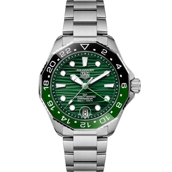 Picture of TAG Heuer Aquaracer 42MM Green Dial with Black/Green Bezel