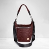 Picture of shortyLOVE Marcel Quilt Crossbody Bucket Bag - Bordeaux