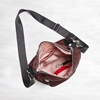 Picture of shortyLOVE Marcel Quilt Crossbody Bucket Bag - Bordeaux