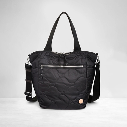 Picture of shortyLOVE Ranger Large Quilted Tote - Black