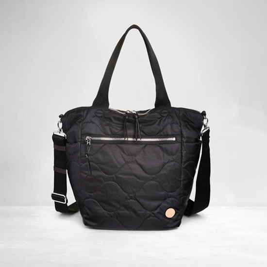 Picture of shortyLOVE Ranger Large Quilted Tote - Black
