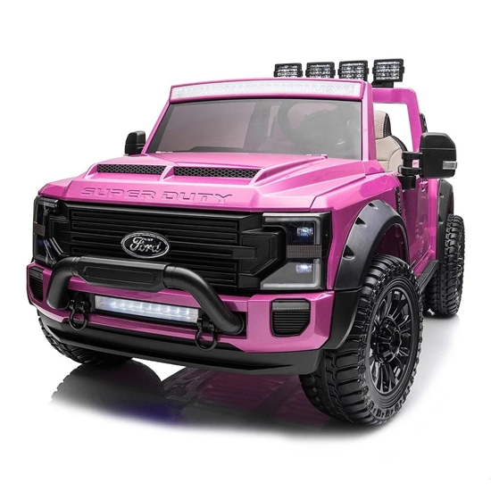 Picture of Moderno Ford F450 Custom 24V Kids Ride-On Truck - Pink