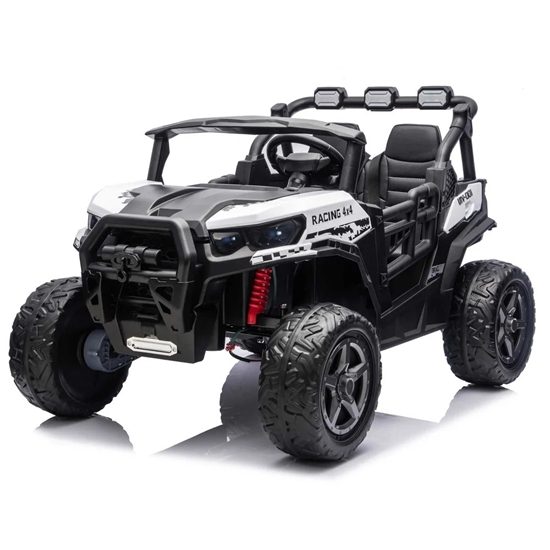 Picture of Moderno Trail Rider 24V 4WD Kids Ride-On UTV - White