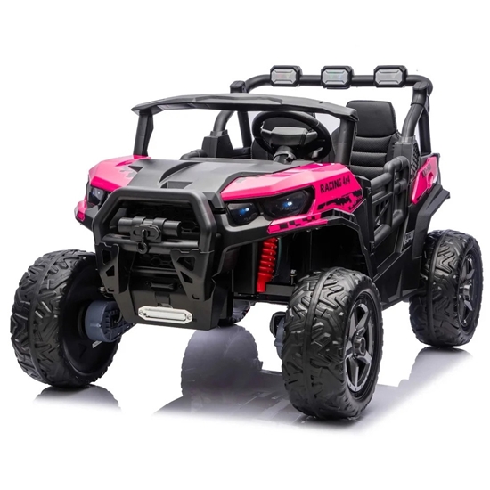 Picture of Moderno Trail Rider 24V 4WD Kids Ride-On UTV - Deep Pink
