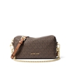 Picture of Michael Kors Bryant Signature Sm Crossbody w/ Chain - Brn/Acrn