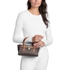 Picture of Michael Kors Hamilton Moderne XS E/W Satchel Xbody - Brn/Acorn