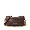 Picture of Michael Kors Bryant Small Soft Crossbody w/ Chain - Chocolate