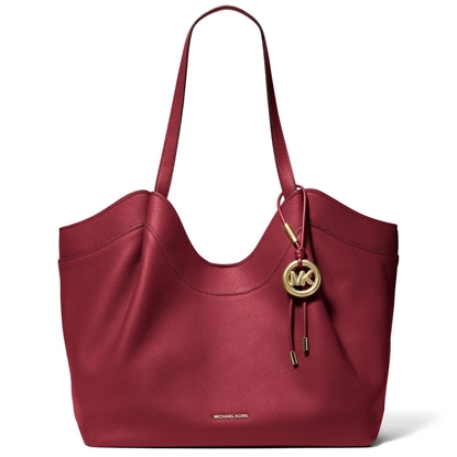 Picture of Michael Kors Nolita Large E/W Tote - Deep Red