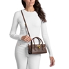 Picture of Michael Kors Hamilton Moderne XS E/W Satchel Xbody - Chocolate