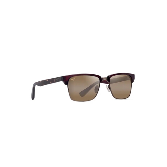 Picture of Maui Jim Kawika XL - Bronze with Shiny Red Havana Frame