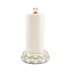 Picture of MacKenzie-Childs Sterling Check Paper Towel Holder