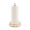 Picture of MacKenzie-Childs Mocha Check Paper Towel Holder