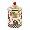 Picture of MacKenzie-Childs Deck The Halls Medium Canister