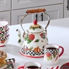 Picture of MacKenzie-Childs Deck The Halls 2-Quart Tea Kettle