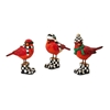 Picture of MacKenzie-Childs Cozy Christmas Cardinals - Set Of 3