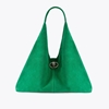 Picture of Kurt Geiger Chelsea Large Slouch Hobo - Green Suede