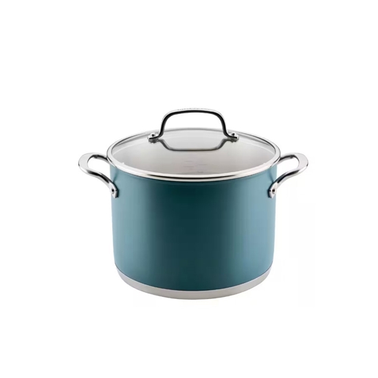 Picture of KitchenAid Color 3-Ply Stockpot with Lid - Agave
