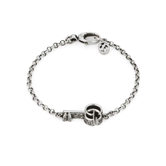 Picture of Gucci Marmont Braclet Key - Shiny Aged Silver