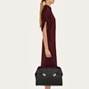Picture of Ferragamo Large Hug Shoulder Bag - Black