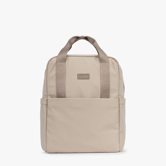 Picture of Calpak Connect Laptop Backpack - Greige