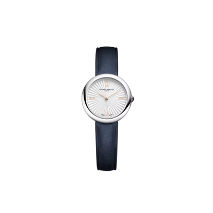 Picture of Baume & Mercier Joia De 28MM Silver Dial Watch Leather Strap