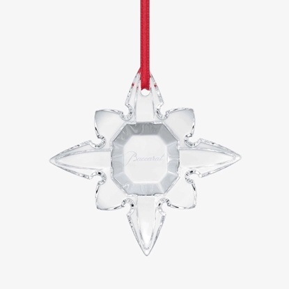 Picture of Baccarat Noel Ornament Octogone - Clear