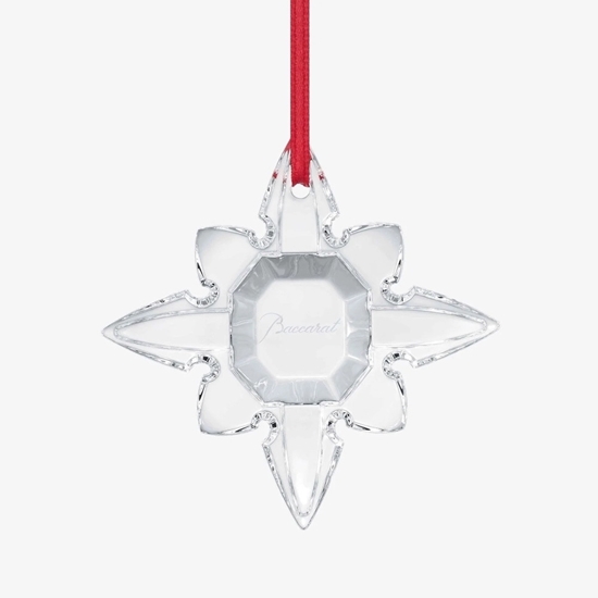 Picture of Baccarat Noel Ornament Octogone - Clear
