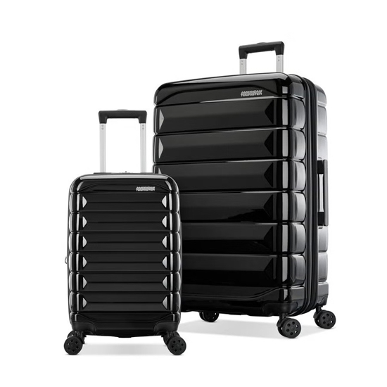 Picture of American Tourister Kontour 2PC Luggage (CO/Lg) - Matte Black