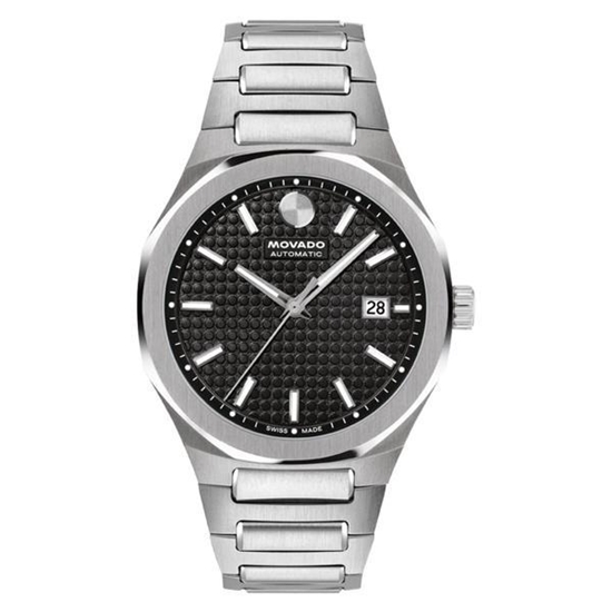 Picture of Movado® Men's Centurion Automatic Black Dial Bracelet Watch