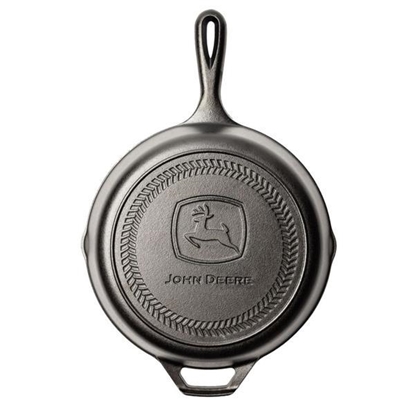 Picture of Lodge® John Deere Logo 10.25-inch Seasoned Cast Iron Skillet