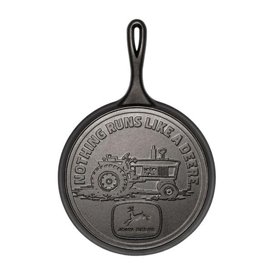 Picture of Lodge® John Deere Tractor 10.5-inch Seasoned Cast Iron Griddle