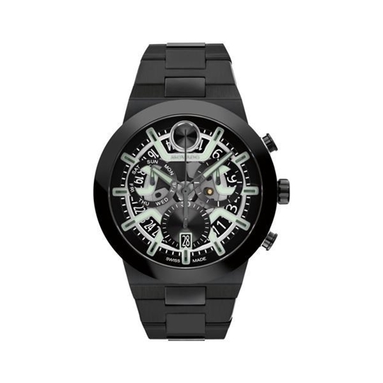 Picture of Movado® Men's BOLD Fusion Black Ceramic Skeleton Chronograph Dial Watch