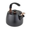 Picture of Viking 2.6-Qt. Stainless Steel Modern Tea Kettle- Blk/Rose Gld