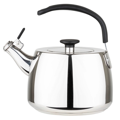Picture of Viking 2.6-Qt. Stainless Steel Modern Tea Kettle - Mirror