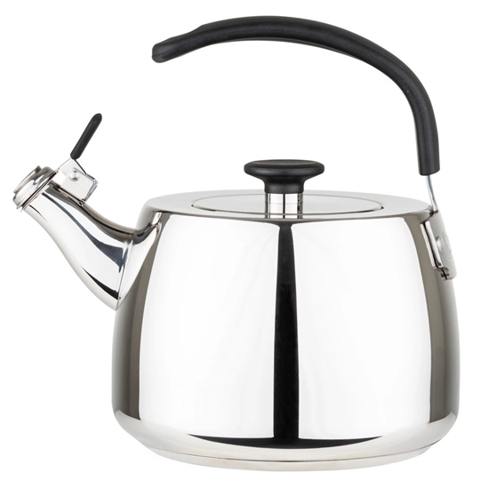 Picture of Viking 2.6-Qt. Stainless Steel Modern Tea Kettle - Mirror