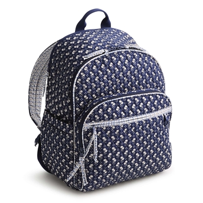 Picture of Vera Bradley Bancroft Backpack - Rachel Ditsy Peacoat