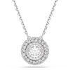 Picture of Swarovski Sublima Pendant Round Cut - White/Rhodium