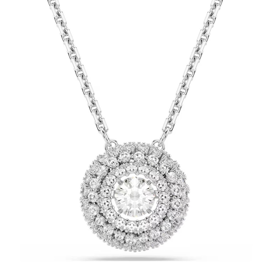 Picture of Swarovski Sublima Pendant Round Cut - White/Rhodium