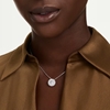 Picture of Swarovski Sublima Pendant Round Cut - White/Rhodium
