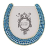 Picture of Olivia Riegel Gold Horseshoe Frame with Capri Blue Stones