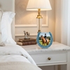 Picture of Olivia Riegel Gold Horseshoe Frame with Capri Blue Stones