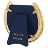 Picture of Olivia Riegel Gold Horseshoe Frame with Capri Blue Stones