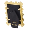 Picture of Olivia Riegel Gold Black Enamel Clover 2.5x3.5'' Picture Frame