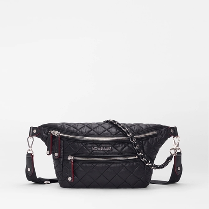 Picture of MZ Wallace Small Crosby Crossbody Sling - Black