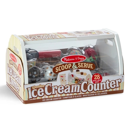Picture of Melissa & Doug Scoop & Serve Ice Cream Counter