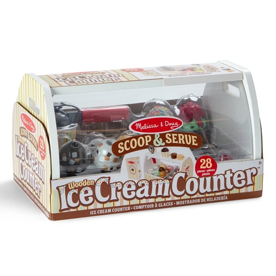 Picture of Melissa & Doug Scoop & Serve Ice Cream Counter