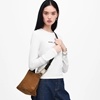 Picture of Marc Jacobs Suede Scene Small Bucket Bag - Copper