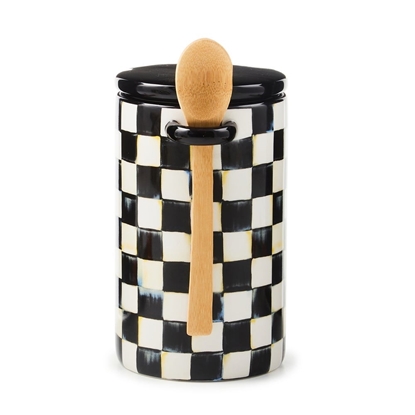 Picture of MacKenzie-Childs Courtly Check Farmhouse Canister